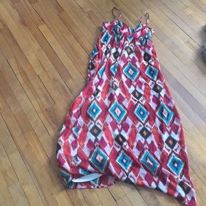 Long small summer dress. Super cute!